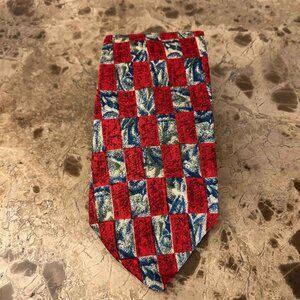 Ben & Jerry's Cookie Dough Microscope Art Tie Molecular Expressions 100% Silk